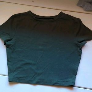 Dark green shirt